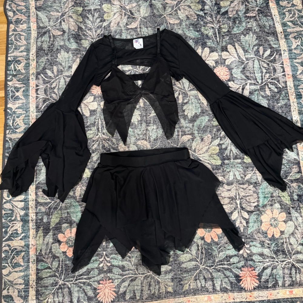 iHeartRaves Black Fairy/Gothic 3 piece set